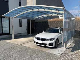 YKKAPのカーポート レイナツインポートグラン　積雪～20cm対応 施工例