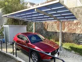 YKKAPのカーポート レイナポートグラン　積雪～20cm対応 施工例