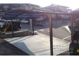 のカーポート レイナツインポートグラン　積雪〜20cm対応 施工例
