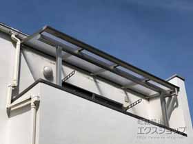 のバルコニー・ベランダ屋根 ソラリア F型 屋根タイプ 単体 積雪〜20cm対応 施工例