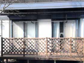 のテラス屋根 ソラリア F型 テラスタイプ 単体 積雪〜20cm対応 施工例