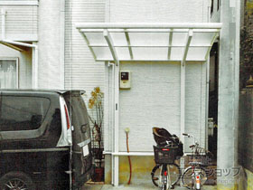 のサイクルポート・駐輪場 レイナポートグランミニ 積雪〜20cm対応 施工例