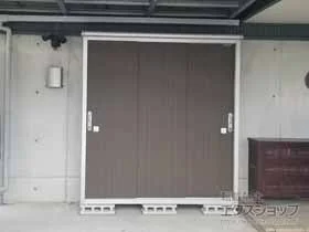 ヨドコウの物置・収納・屋外倉庫 エスモ 一般型 1797×520×1959（ESE-1805A） ESE-1805A-DW 施工例