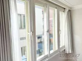 YKKAPの内窓（二重窓・二重サッシ） プラマードU 内開き窓 内観左勝手 施工例