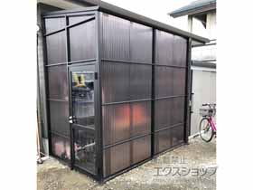 のストックヤード ストックヤードII 片側ドア付きタイプ 積雪〜20cm対応 施工例