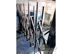 のカーゲート トリップゲートII 2型 スタンダード ノンレール 片開き17Ｓ 施工例