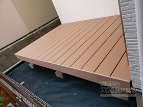 のウッドデッキ 樹ら楽ステージ 施工例