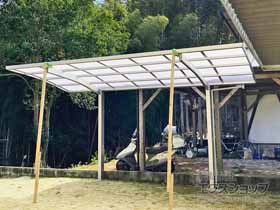 のカーポート プレシオスポート 積雪〜20cm対応 施工例