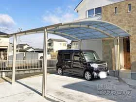 YKKAPのカーポート レイナツインポートグラン　積雪～20cm対応 施工例