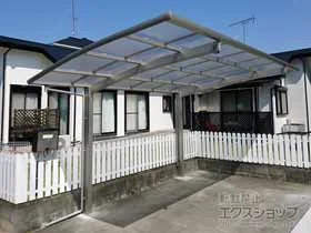 YKKAPのカーポート レイナポートグラン　積雪～20cm対応 施工例