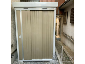 の物置・屋外倉庫 ネクスタ 一般型 1370×1370×2020 NXN-20CS-MB 施工例