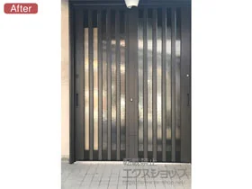 LIXIL NV(gXe)̌փhA VFgֈ2 SGdl 蓮 2 } S55^ {H