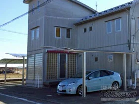 YKKAPのカーポート レイナポートグラン　積雪～20cm対応 施工例