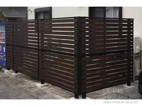 YKKAP�̃t�F���X�E��E�� ���N�A���t�F���X ���^�C�v 2�i�x�� �������ėp �{�H��