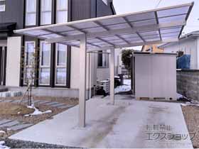 のカーポート エフルージュ プラス　積雪〜20cm対応 施工例