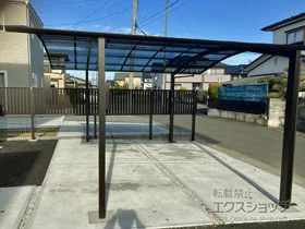 YKKAPのカーポート レイナツインポートグラン　積雪～20cm対応 施工例