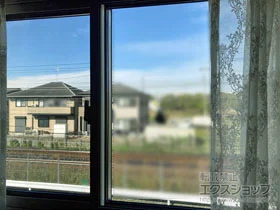 LIXIL リクシル(トステム)の内窓（二重窓・二重サッシ） インプラス 引違い窓 2枚建 施工例