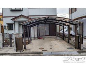 のカーポート レイナポートグラン M合掌　積雪〜20cm対応 施工例