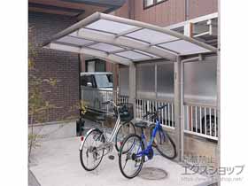 のサイクルポート・駐輪場 プレシオスポート ミニ 積雪〜20cm対応 施工例