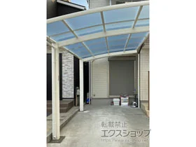 YKKAPのカーポート レイナポートグラン　積雪～20cm対応 施工例