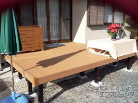 YKKAPのウッドデッキ リウッドデッキ 200 施工例