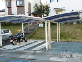 のカーポート プレシオスポート 積雪〜20cm対応 施工例
