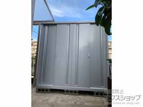 の物置・屋外倉庫 シンプリー 一般型 1940×905×1903（MJX-199E-P） MJX-199E-P-FS 施工例