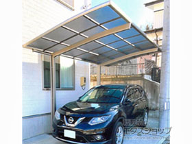 のカーポート ネスカR (ラウンドスタイル) 積雪〜20cm対応 施工例