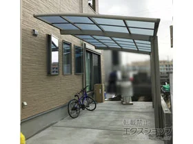 LIXIL(リクシル)のカーポート ネスカR (ラウンドスタイル) 積雪～20cm対応 施工例