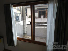 LIXIL リクシル(トステム)の内窓（二重窓・二重サッシ） インプラス 引違い窓 2枚建 施工例