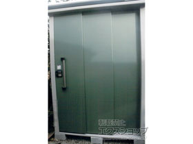 の物置・屋外倉庫 エルモ 一般型 1520×1170×2121　LMD-1511-EG 施工例