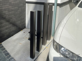 のフェンス・柵 スタイリッシュポール 施工例