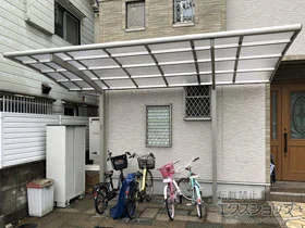 YKKAPのカーポート レイナポートグラン　積雪～20cm対応 施工例