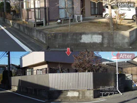 LIXIL(���N�V��)�̃t�F���X �t�F���XAB TS2�^ �c�X���b�g2 �t���[�|�[���^�C�v �{�H��