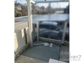 YKKAPのテラス屋根 エフルージュグランZERO テラスタイプ 積雪〜20cm対応 施工例