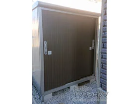 ヨドコウの物置・収納・屋外倉庫 エスモ 一般型 1350×650×1501 ESE-1306E-DW 施工例