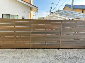 のフェンス・柵 プラドフェンス ジョイントあり仕様 高尺タイプ 施工例