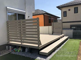 YKKAPのウッドデッキ リウッドデッキ 200 施工例