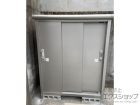 の物置・屋外倉庫 エスモ 一般型 1200×750×1501（ESE-1207E） ESE-1207E-SS 施工例