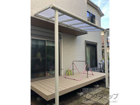 のテラス屋根 テラスVS F型 テラスタイプ 単体 積雪〜20cm対応【3月発売商品】 施工例