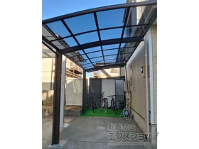 YKKAPのカーポート レイナポートグラン　積雪～20cm対応 施工例