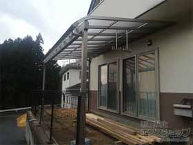 のテラス屋根 ソラリア R型 テラスタイプ 単体 積雪〜20cm対応 施工例