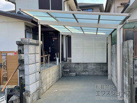 のカーポート エフルージュグラン　積雪〜20cm対応 施工例