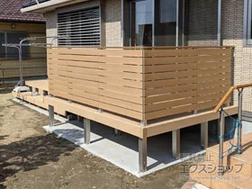 YKKAPのウッドデッキ リウッドデッキ 200 施工例