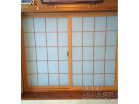 LIXIL リクシル(トステム)の内窓（二重窓・二重サッシ） インプラス 引違い窓 2枚建 施工例
