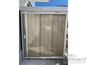 の物置・屋外倉庫 ネクスタ 一般型 1790×1370×2075 NXN-25S-MB 施工例