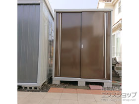の物置・屋外倉庫 シンプリー 一般型 1520×905×1903 MJX-159E-TB 施工例