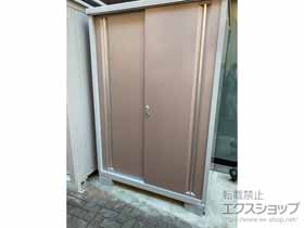 の物置・屋外倉庫 シンプリー 一般型 1520×755×1903（MJX-157E） MJX-157E-AR 施工例