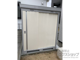の物置・屋外倉庫 ネクスタ 一般型 1790×1370×2075 NXN-25S-FW 施工例