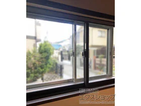 LIXIL リクシル(トステム)の内窓（二重窓・二重サッシ） インプラス 引違い窓 2枚建 施工例
